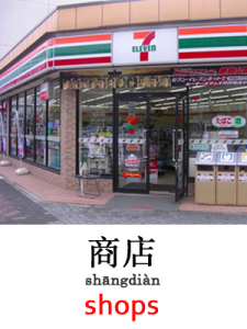 learn shops in Mandarin Chinese