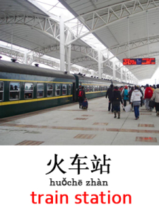 learn train station in Mandarin Chinese