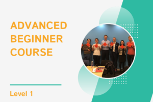 Advanced beginner course lv 1 cover photo (green)