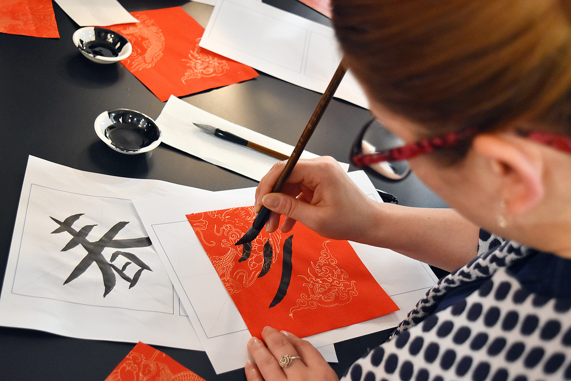 learn Mandarin London, Chinese New Year calligraphy event - Practical Mandarin