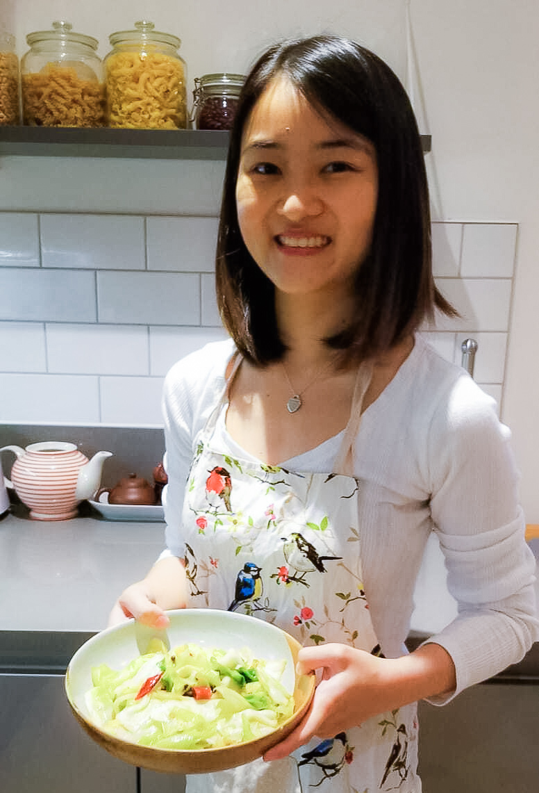 Practical Mandarin Teacher made Chinese signature dish - Hand Shredded Cabbage