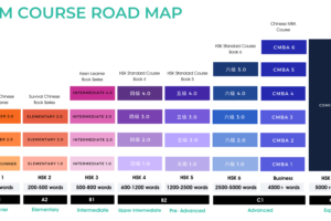 Practical Mandarin course roadmap