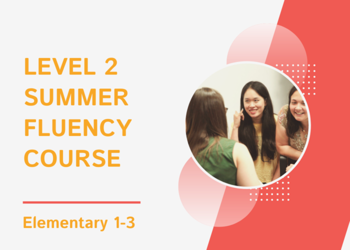 chinese summer fluency course elementary level